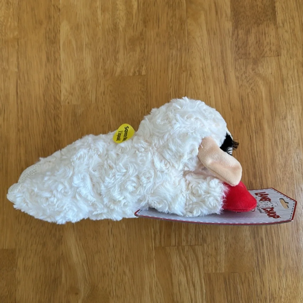 ✋NWT Lamb Chop Dog Toy Squeeze Squeak Pet